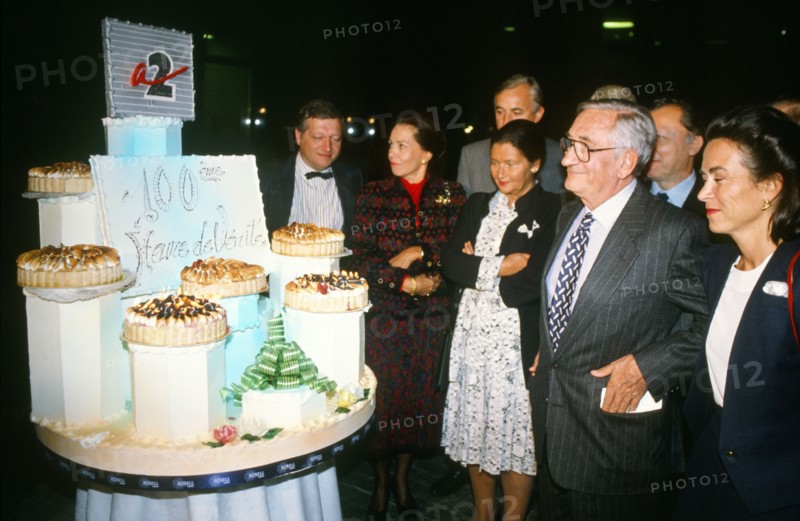 100th broadcast of the TV programme "L'heure de vérité, 1989