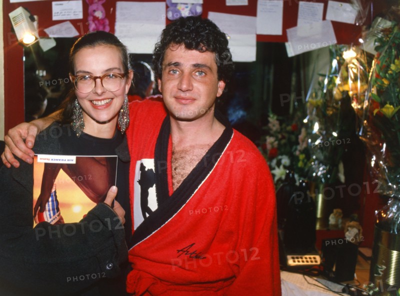 Carole Bouquet, Michel Boujenah, 1987
