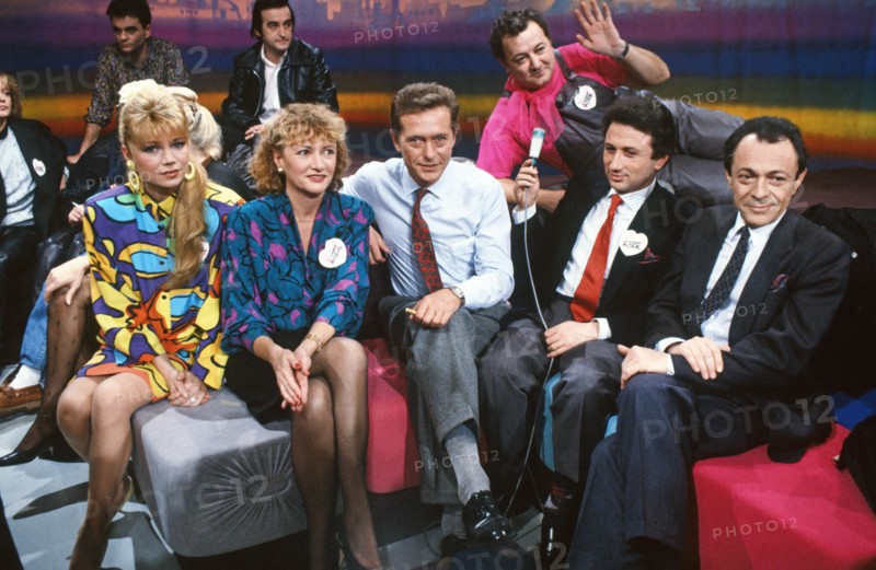 TV show for the Restos du Coeur, 1986