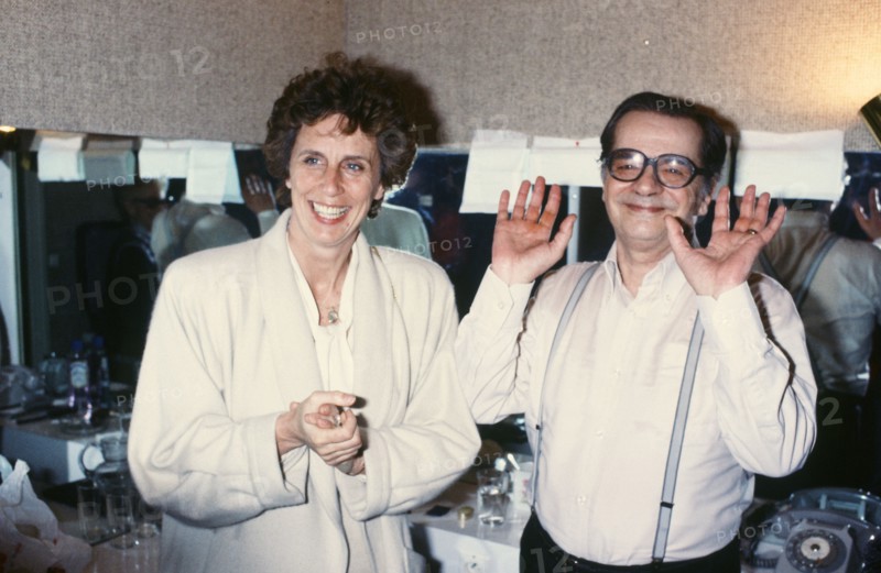 Georgina Dufoix, Serge Reggiani