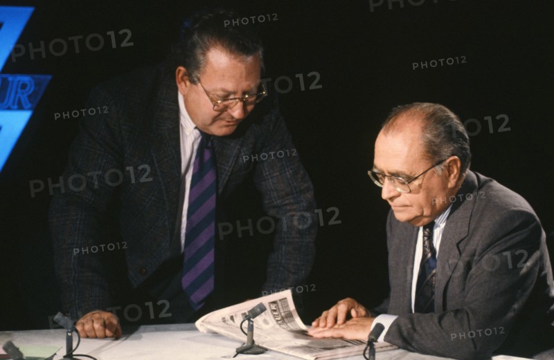 '7 sur 7' TV programme, 1990