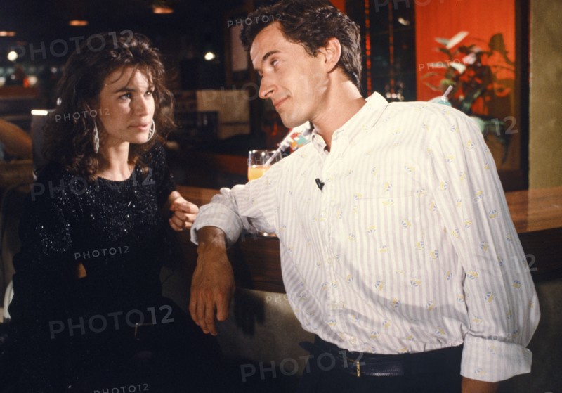 Valérie Kaprisky, Christophe Dechavanne, 1986