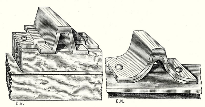 Brunel's rail and Barlow's rail