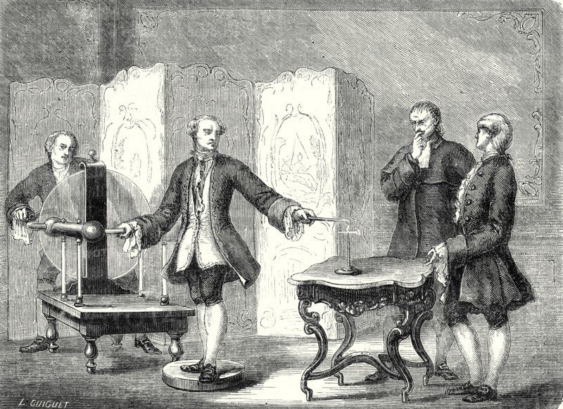 The discovery of the physicist Jallabert, the power of spikes