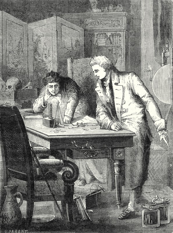 Nicholson and Carlisle, decompose water through the battery of Volta, London, 2 May 1800