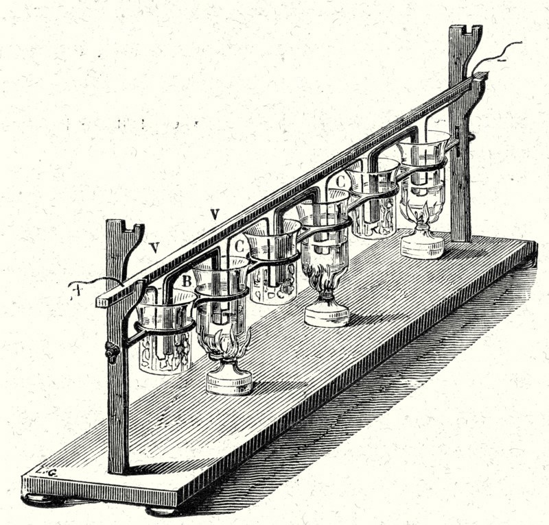 Pile thermo-électrique de M. Pouillet