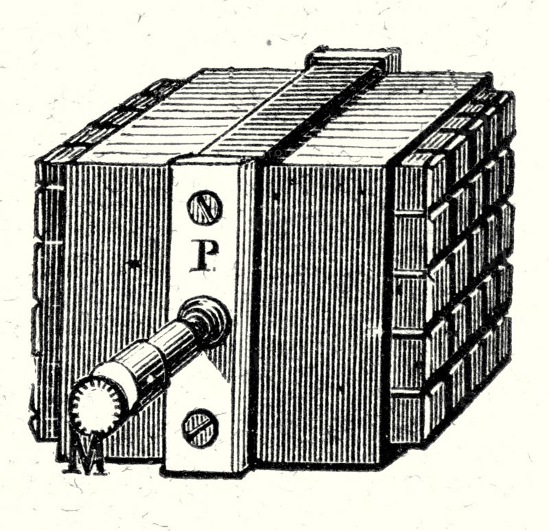 Pile thermo-électrique de Nobili