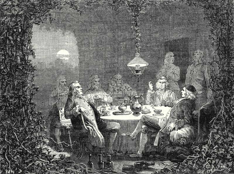 The circle of lunatics, or Watt's private parties at his Heathfield estate