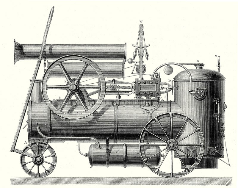 MM. Cail and Company's traction engine