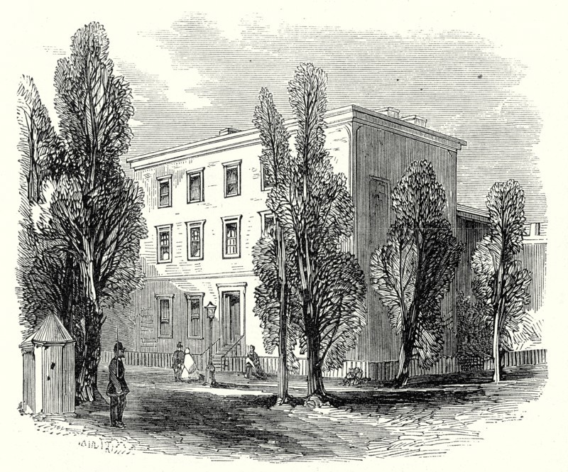 The Civil War In America; Richmond, Virginia, After Its Conquest, The Late Residence of President Davis, 20 May, 1865