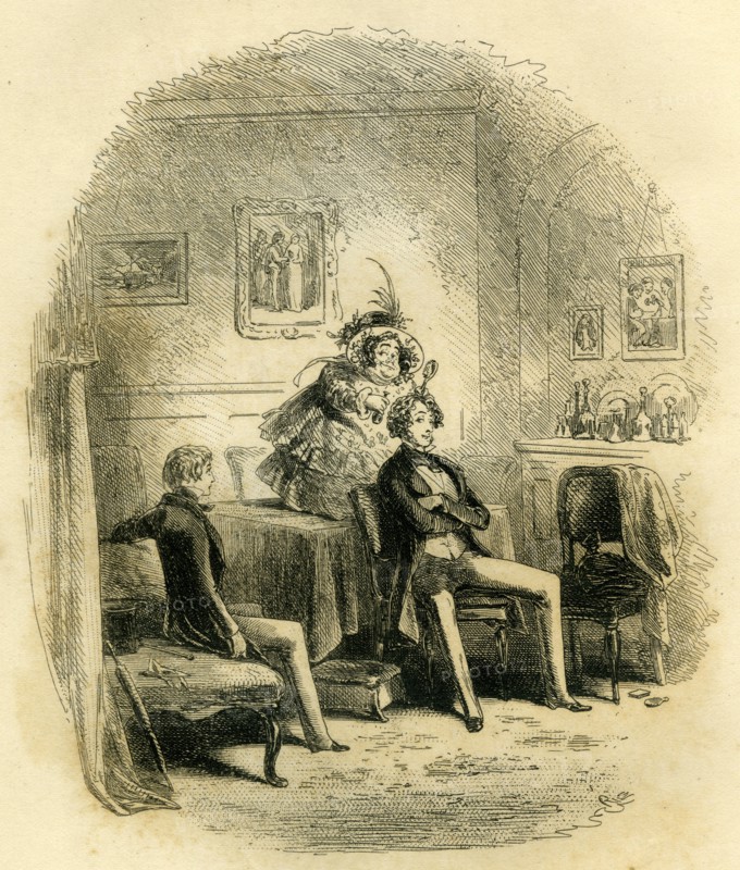 David Copperfield, ìI make the acquaintance of Miss Moucherî