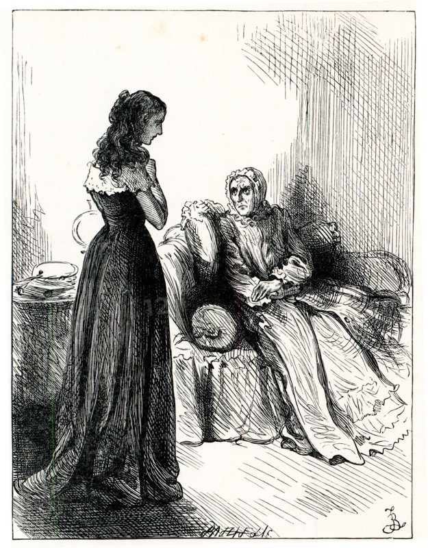 Charles Dickens, Dombey and Son.  " A CHILD ! " SAID EDITH, LOOKING AT HER. " WHEN WAS I A CHILD ? WHATCHILDHOOD DID YOU EVER LEAVE TO . ME ? "