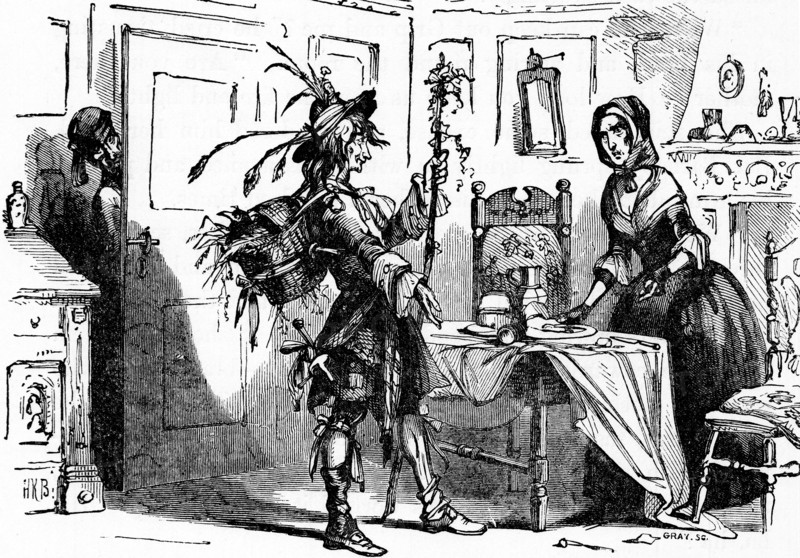 Charles Dickens, Barnaby Rudge, 1841, illustration, 19th century