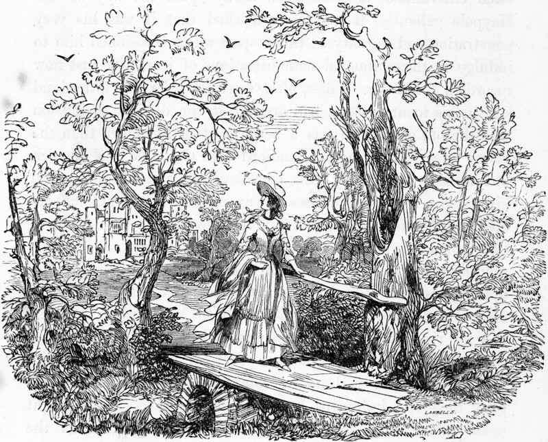 Charles Dickens, Barnaby Rudge, 1841, illustration, 19th century