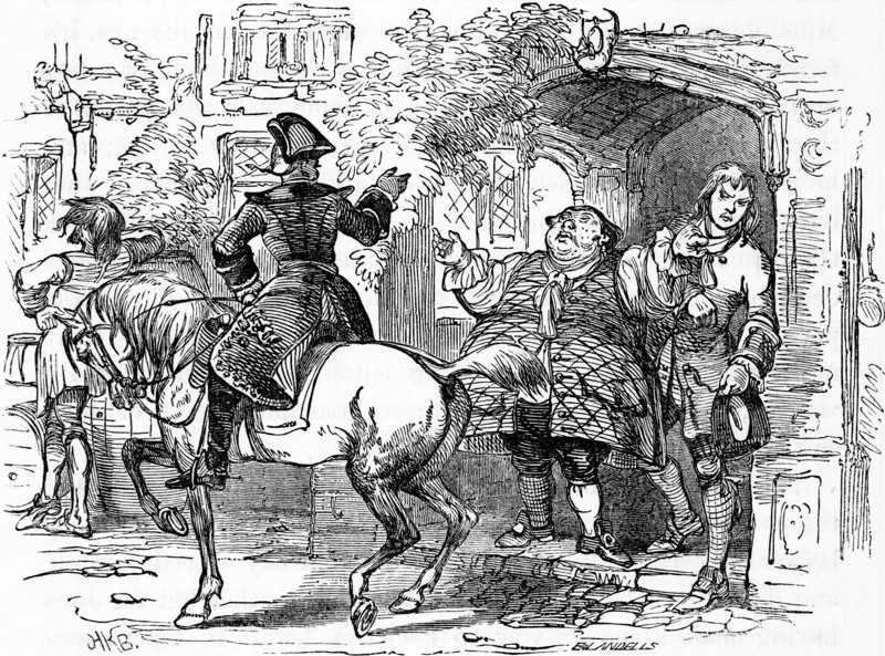 Charles Dickens, Barnaby Rudge, 1841, illustration, 19th century