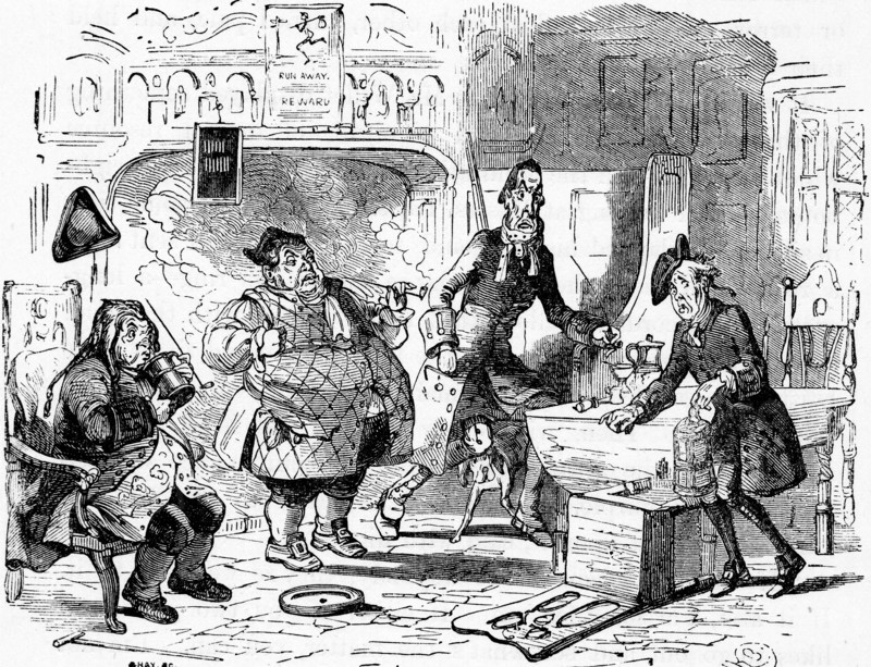 Charles Dickens, Barnaby Rudge, 1841, illustration, 19th century