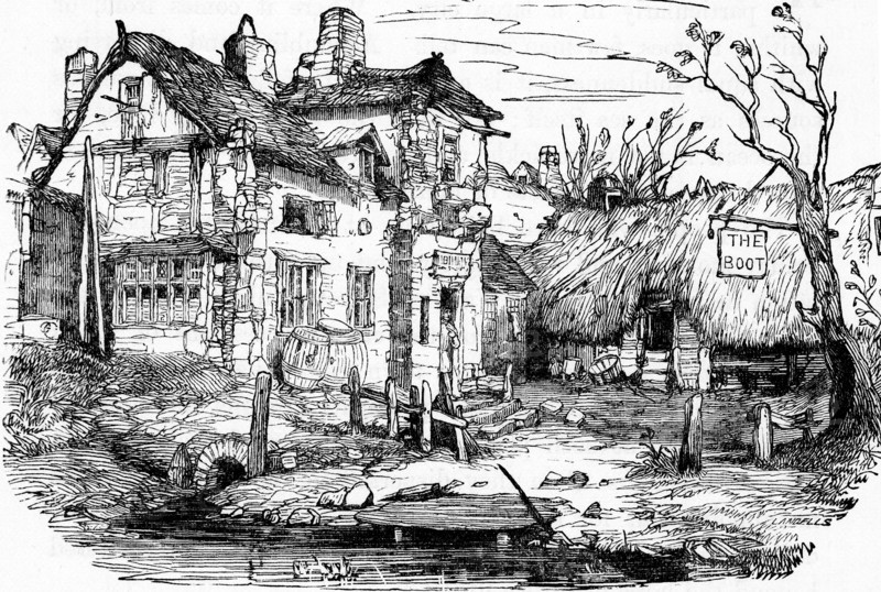 Charles Dickens, Barnaby Rudge, 1841, illustration, 19th century