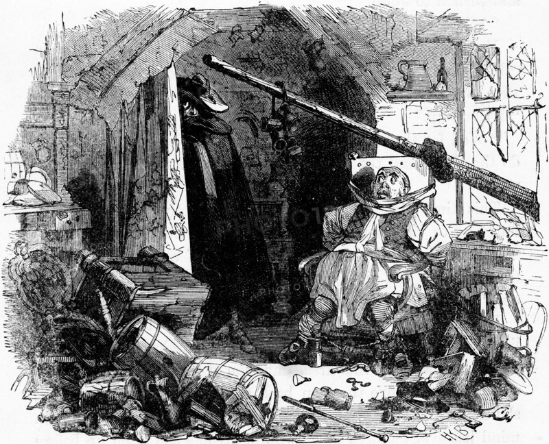 Charles Dickens, Barnaby Rudge, 1841, illustration, 19th century