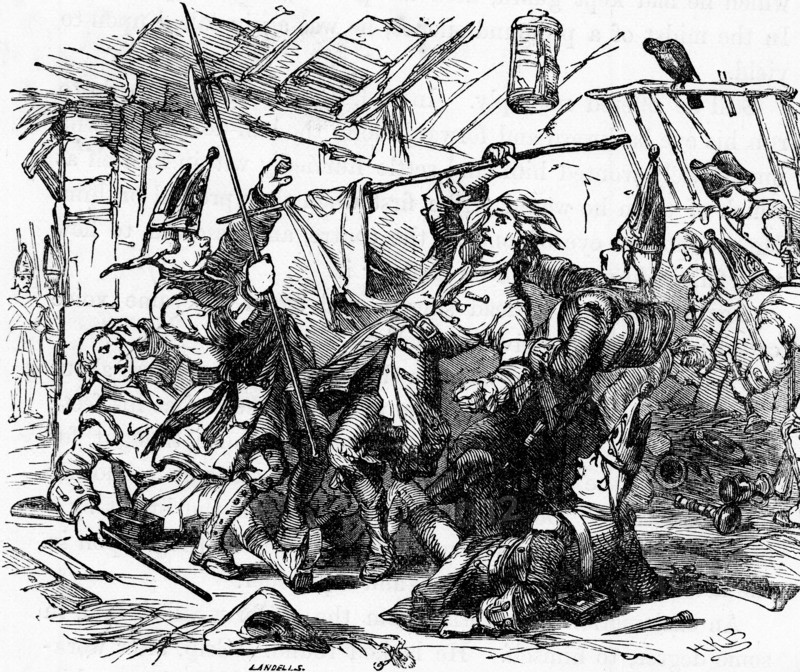 Charles Dickens, Barnaby Rudge, 1841, illustration, 19th century