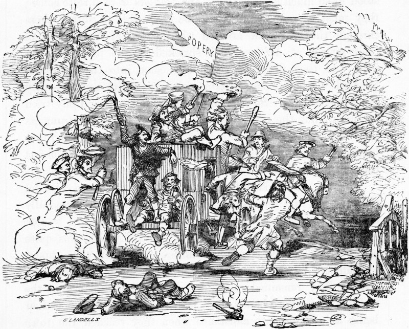 Charles Dickens, Barnaby Rudge, 1841, illustration, 19th century