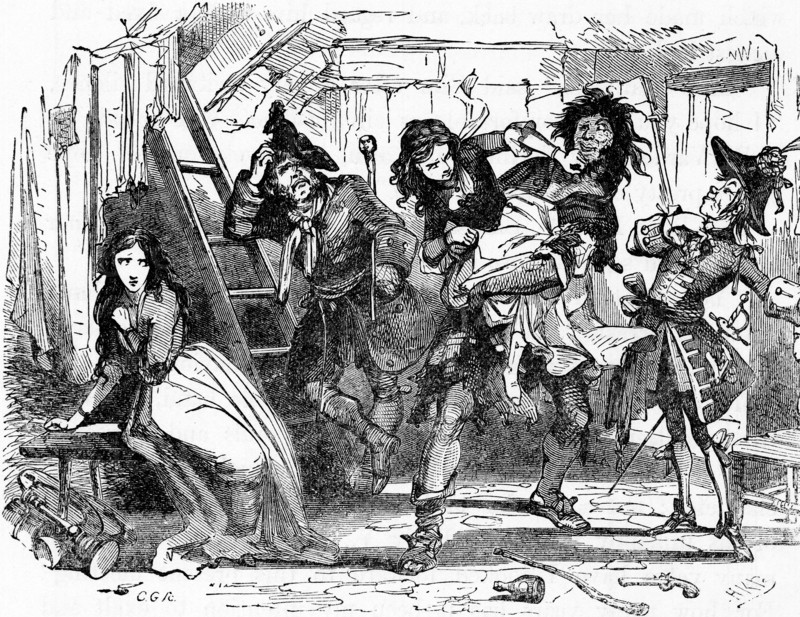 Charles Dickens, Barnaby Rudge, 1841, illustration, 19th century