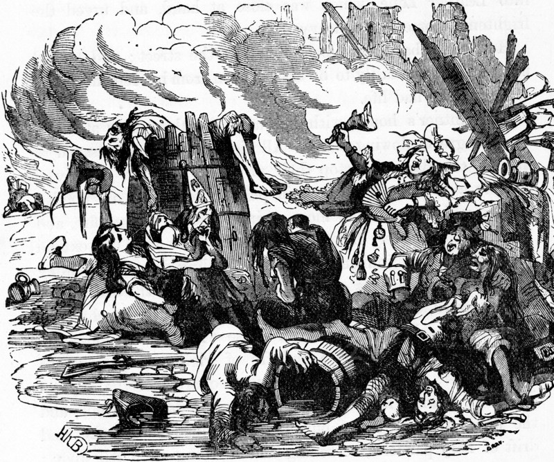 Charles Dickens, Barnaby Rudge, 1841, illustration, 19th century