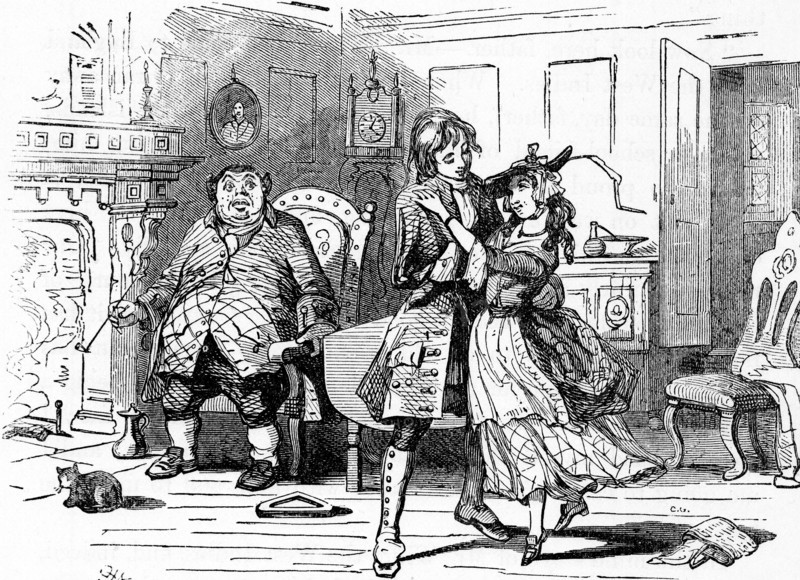 Charles Dickens, Barnaby Rudge, 1841, illustration, 19th century