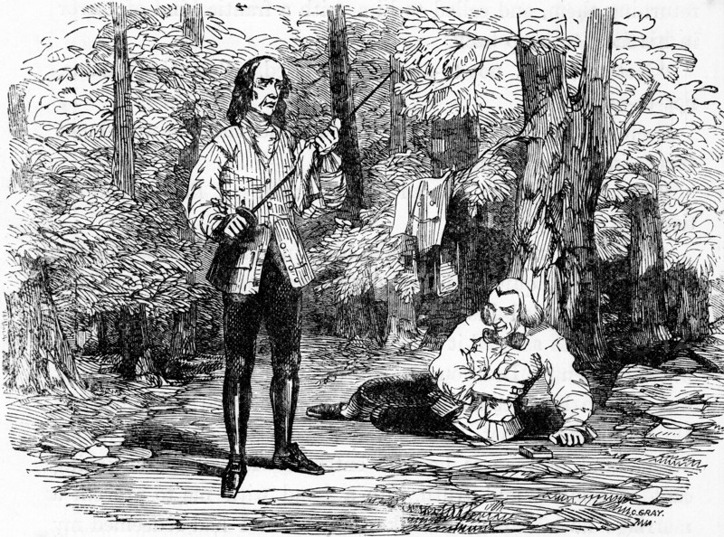 Charles Dickens, Barnaby Rudge, 1841, illustration, 19th century
