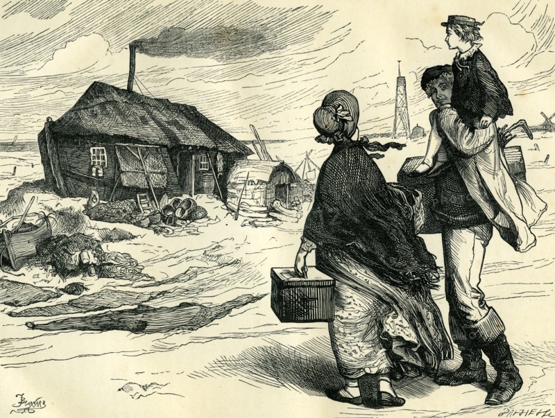 David Copperfield, "That's not it?" said I, "That ship-looking thing?" "That's it, Mas'r Davy," returned Ham