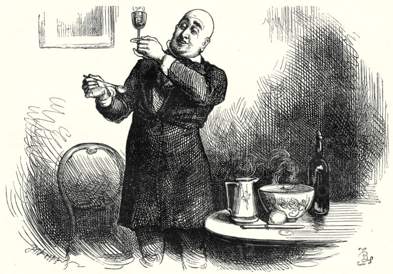David Copperfield, "Mr. Micawber in his element"