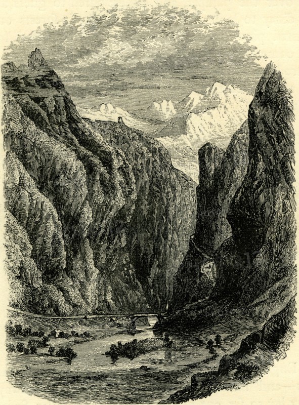 VALLEY IN THE ENGADINE, Switzerland