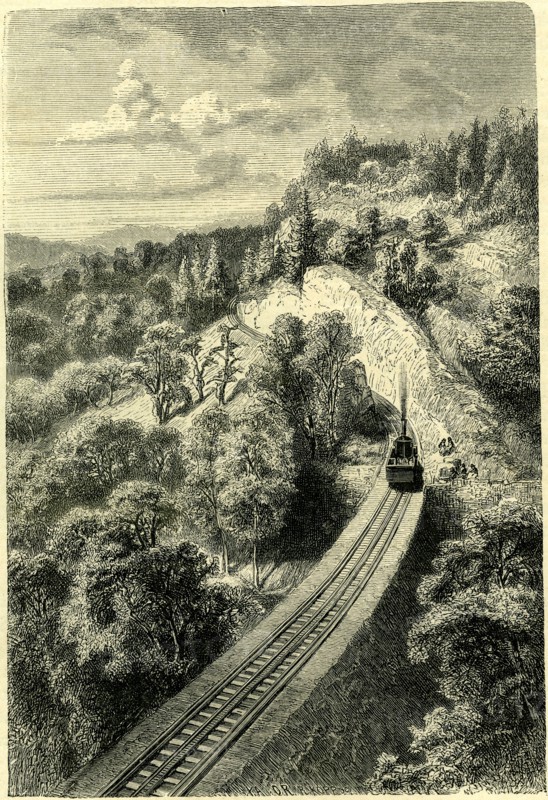 RAILWAY UP THE RIGI, Switzerland