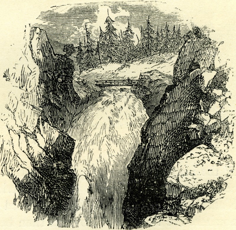THE FALL AT HANDECK, Switzerland