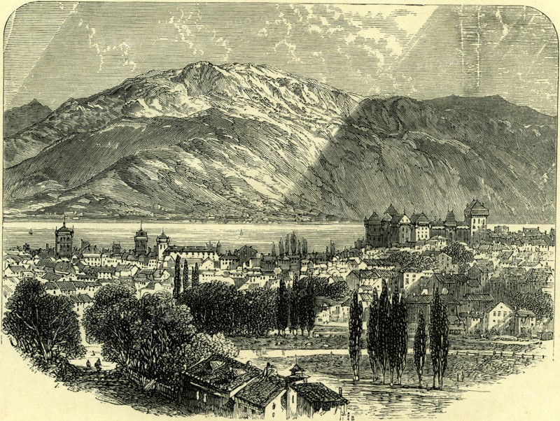 ANNECY, Switzerland, 19th century