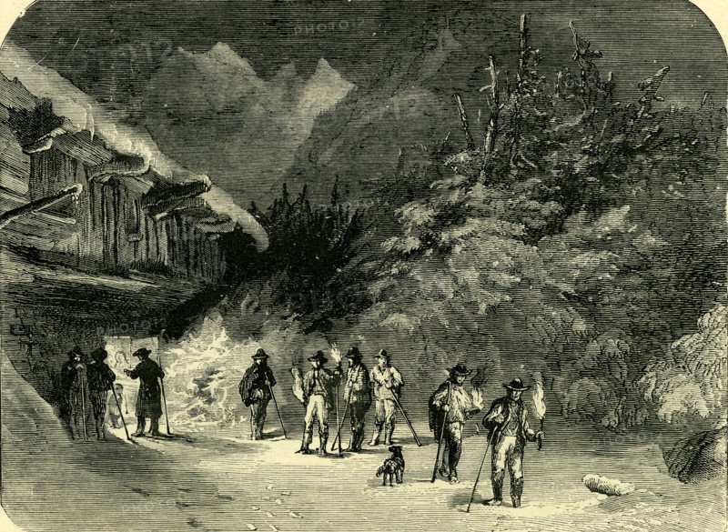 NEFF SETTING OUT TO PREACH, Switzerland