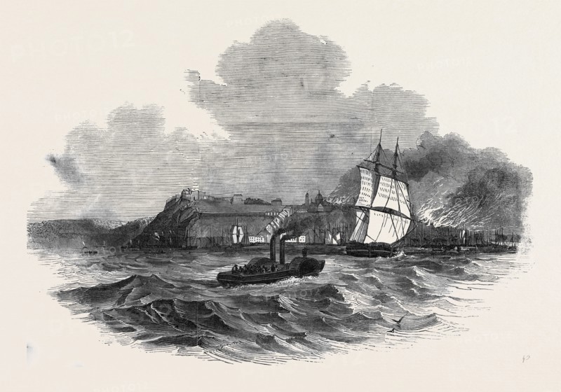 BURNING OF THE CITY OF QUEBEC