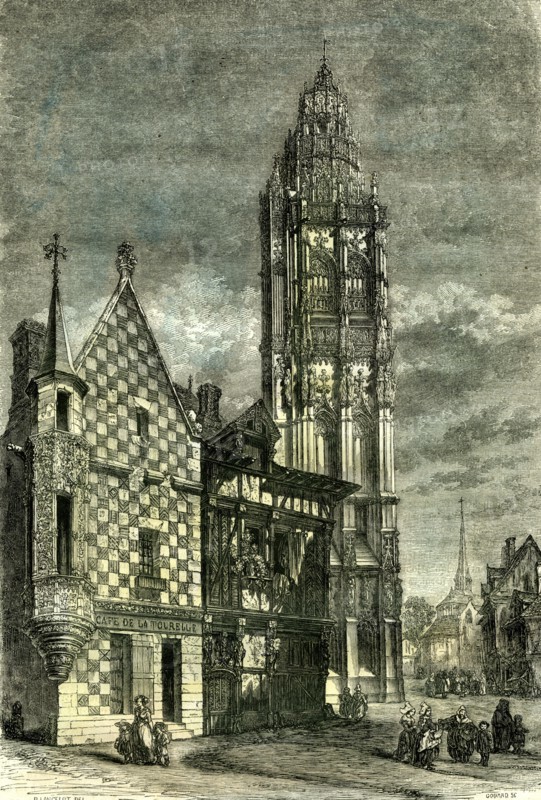 Church of Verneuil, France, 1848