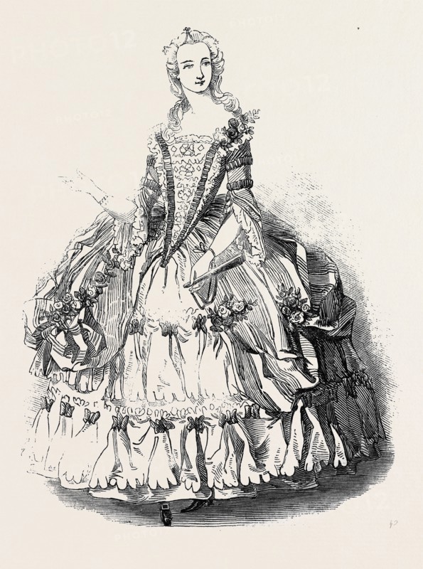 COSTUME OF LADY CUST