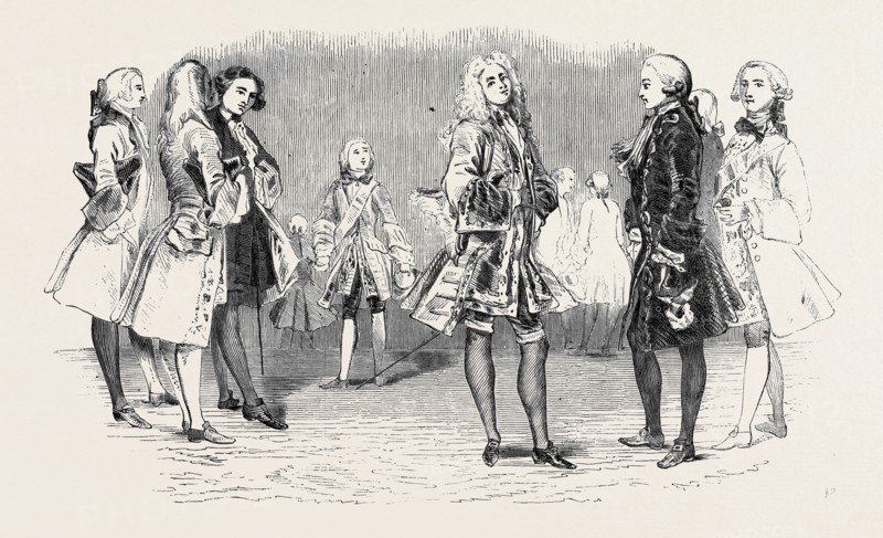 COSTUME OF 1740 AND 1750