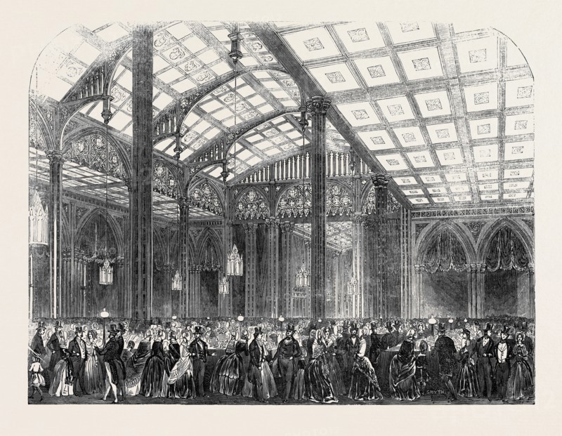 THE FREE-TRADE BAZAAR, IN COVENT GARDEN THEATRE