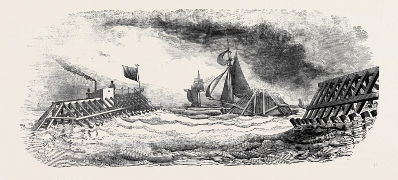CAPT. TAYLER'S BREAKWATER, OFF BRIGHTON