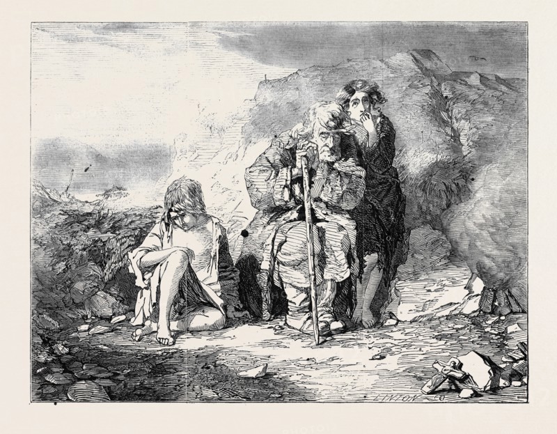 IRISH MENDICANTS BY ALFRED FRIPP