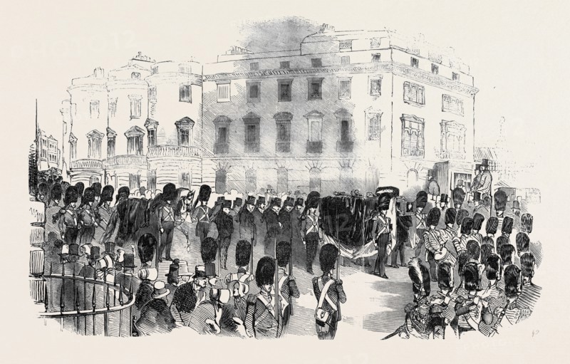 FUNERAL OF COLONEL CLIVE, C.B.