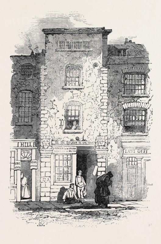 DRYDEN'S HOUSE, FETTER LANE