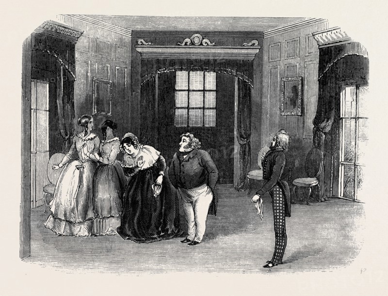 SCENE FROM "THE SHERIFF OF THE COUNTY," AT THE HAYMARKET THEATRE.
