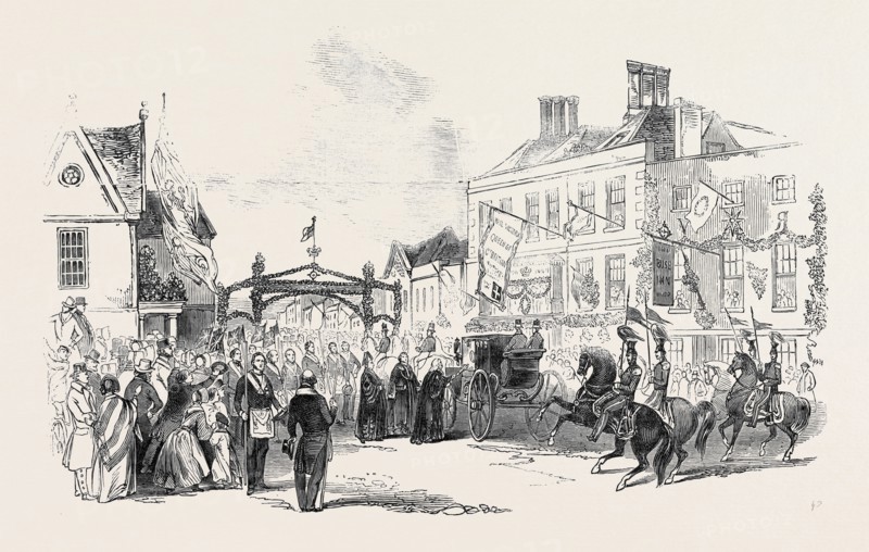 PRESENTATION OF THE ADDRESS TO HER MAJESTY, AT WOKINGHAM.