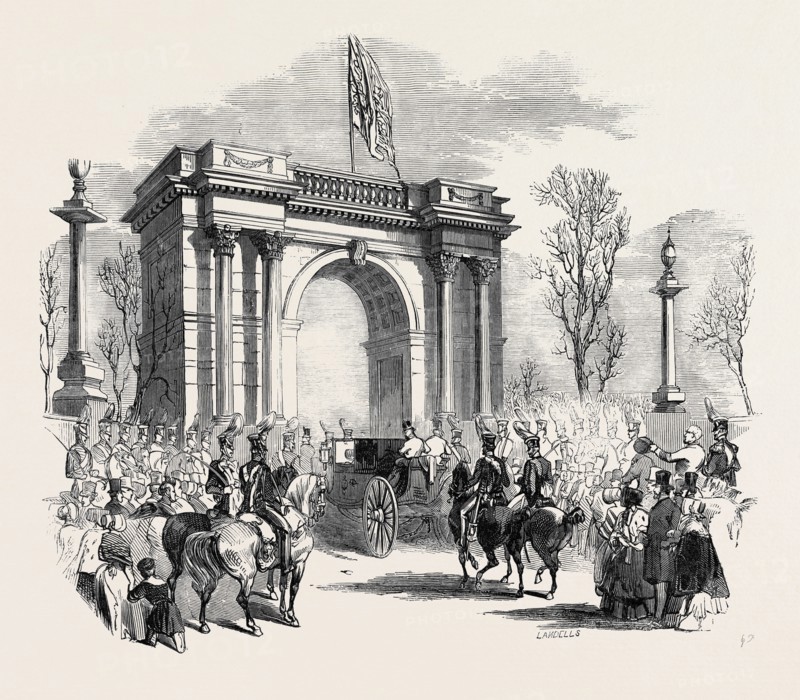 THE GRAND CORINTHIAN ARCH AT STOWE.