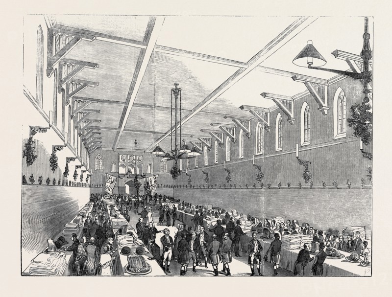 DISTRIBUTION OF ROYAL NEW YEAR'S GIFTS AT WINDSOR