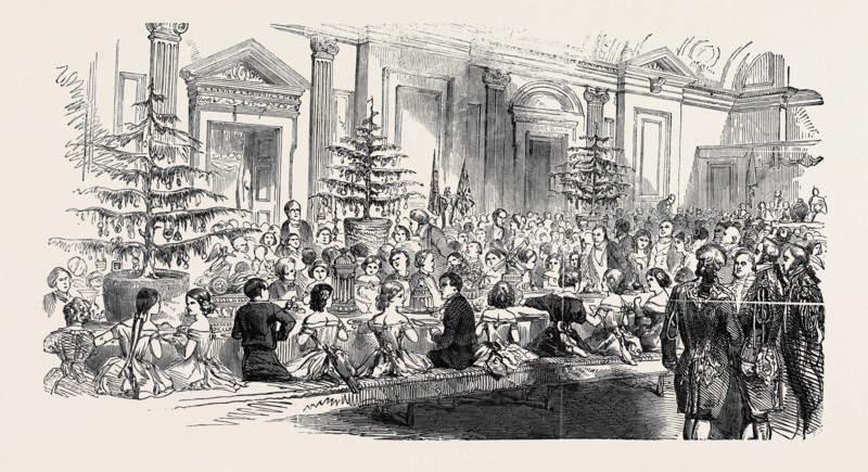 THE SUPPER ROOM, NEW YEAR'S EVE, AT THE MANSION HOUSE