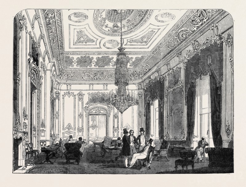 THE MILITARY, NAVAL, AND COUNTY SERVICE CLUB, ST. JAMES'S STREET, PRINCIPAL DRAWING ROOM